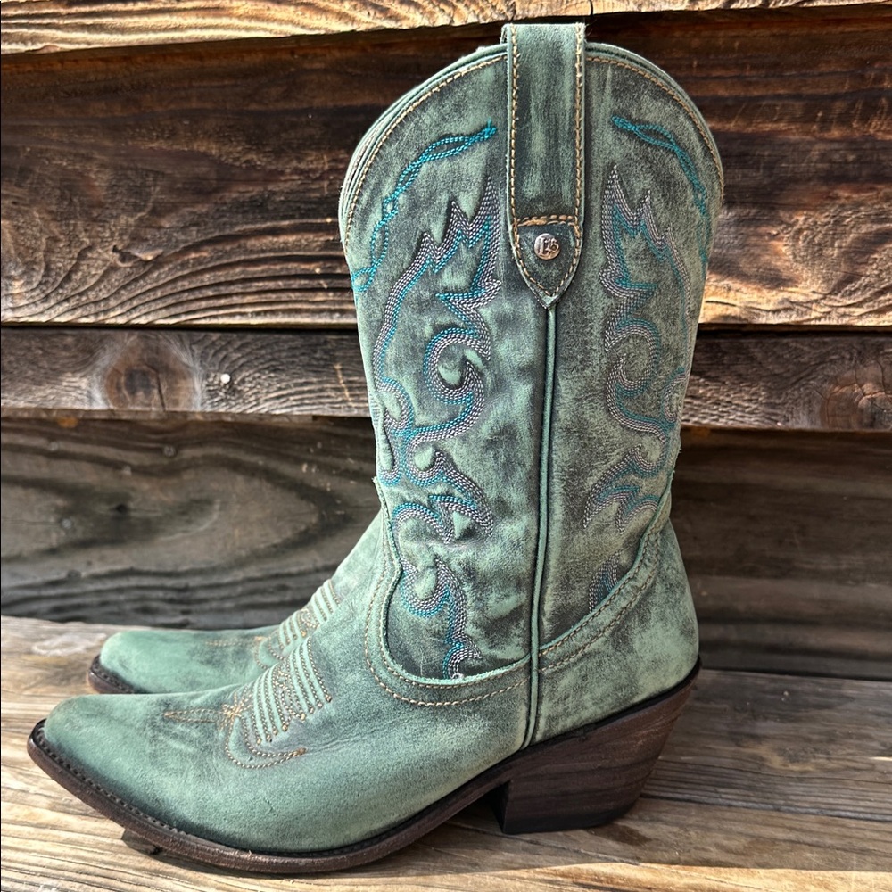 Liberty Black cowgirl cowboy Boots - Picture 2 of 7